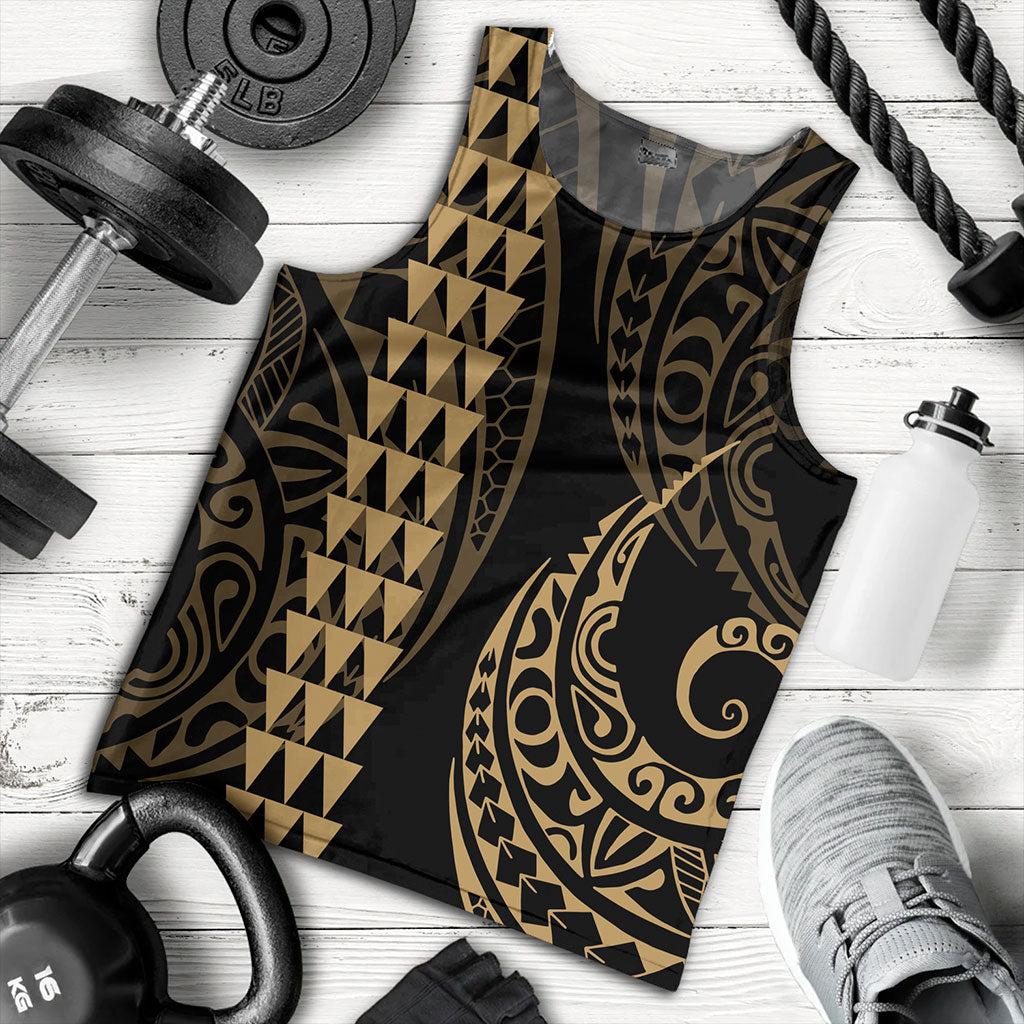 Hawaii Tank Top Polynesia Kakau Style