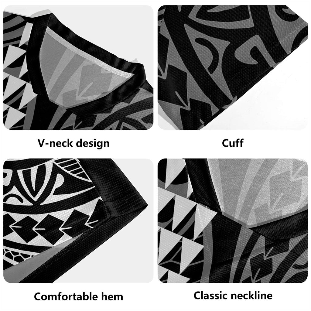 Hawaii Rugby Jersey Polynesia Kakau Style