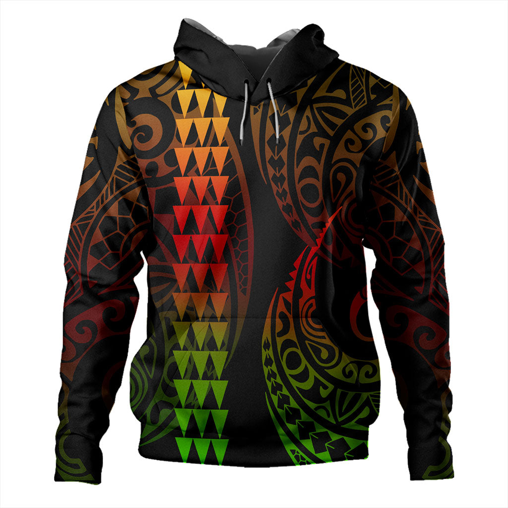 Hawaii Hoodie Polynesia Kakau Style