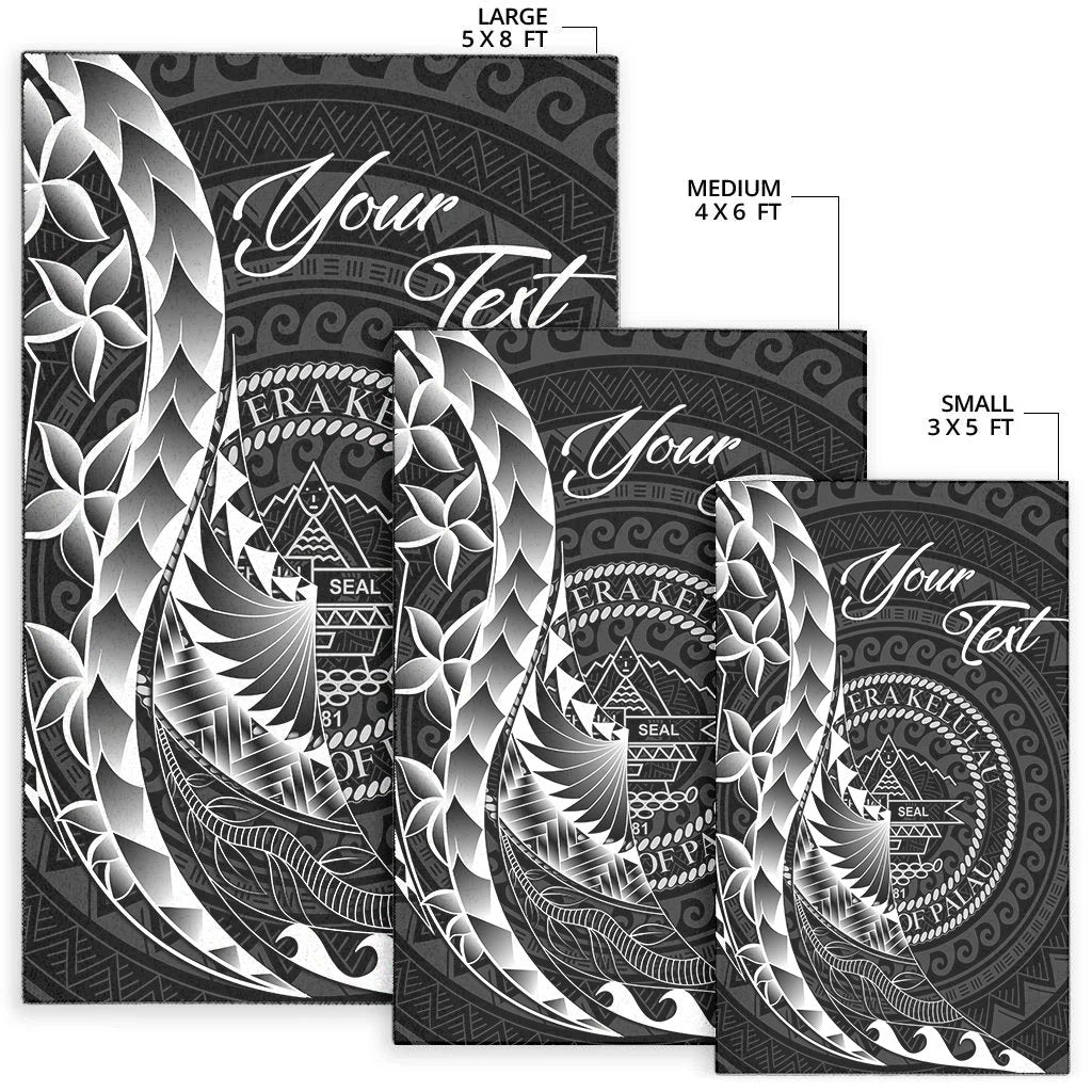 Palau Area Rug - Custom Personalised Polynesian Pattern Style