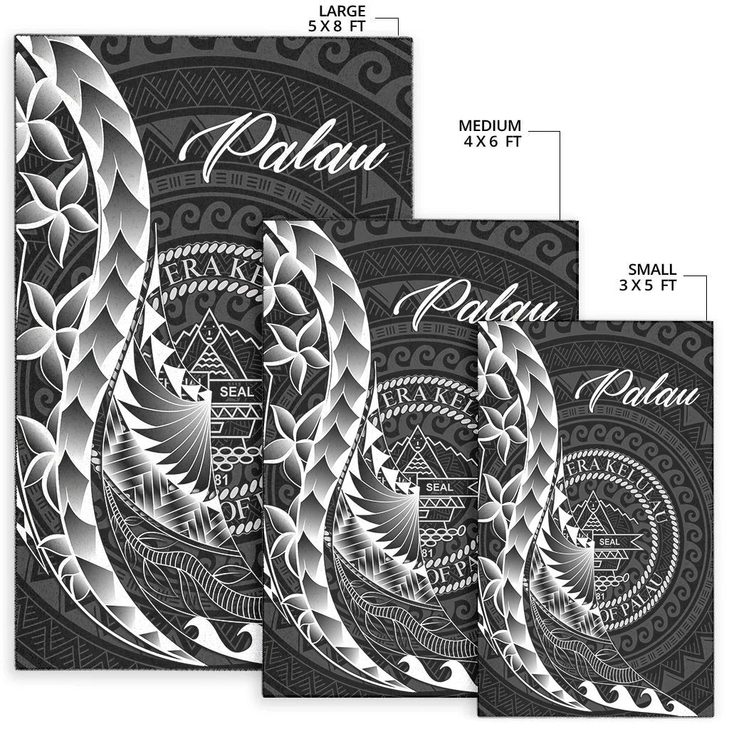 Palau Area Rug - Polynesian Pattern Style