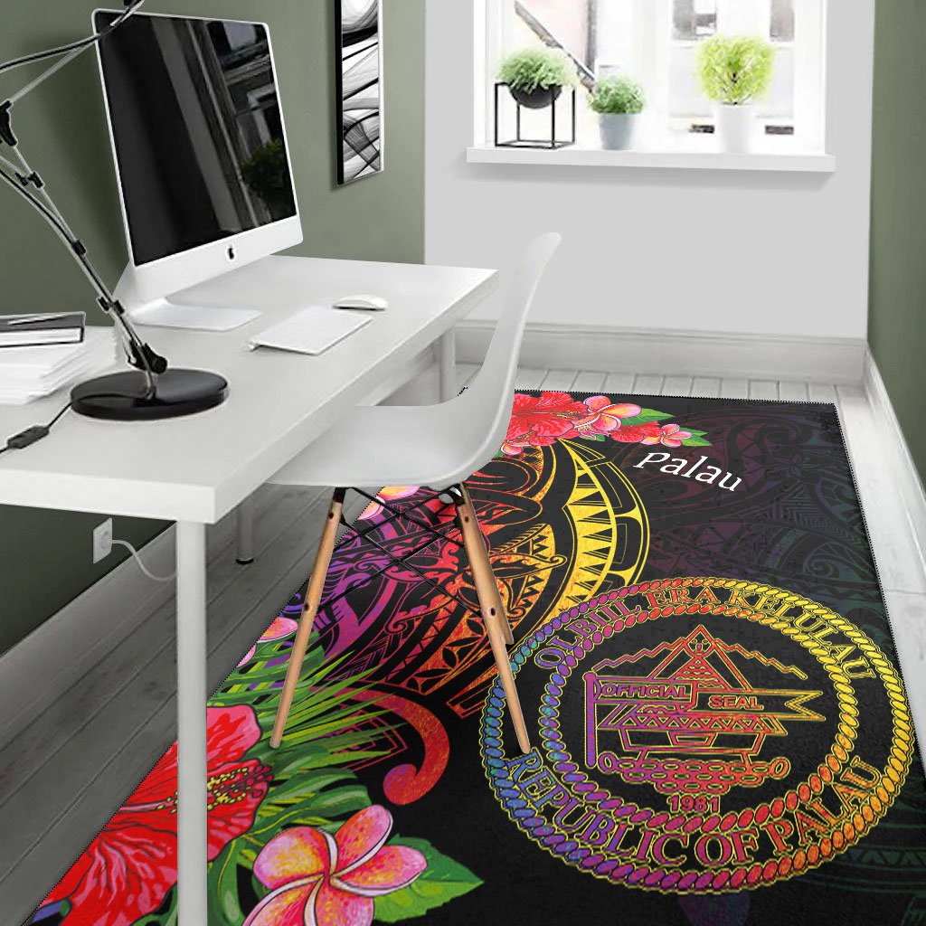 Palau Area Rug - Tropical Hippie Style