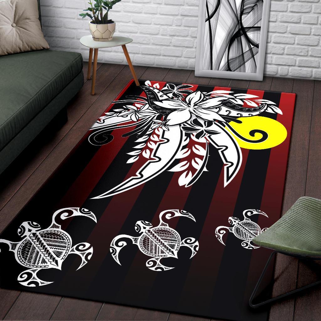 Palau Area Rug - Vertical Stripes Style