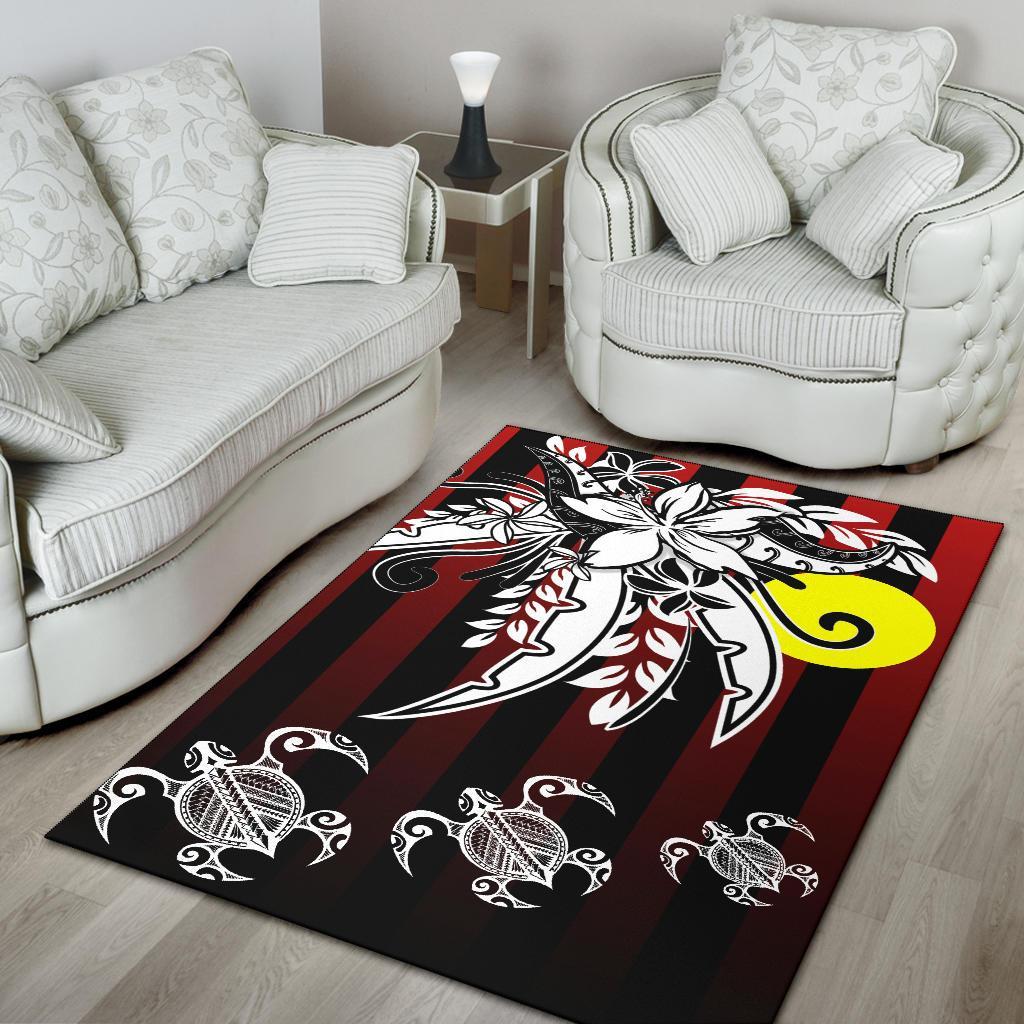 Palau Area Rug - Vertical Stripes Style