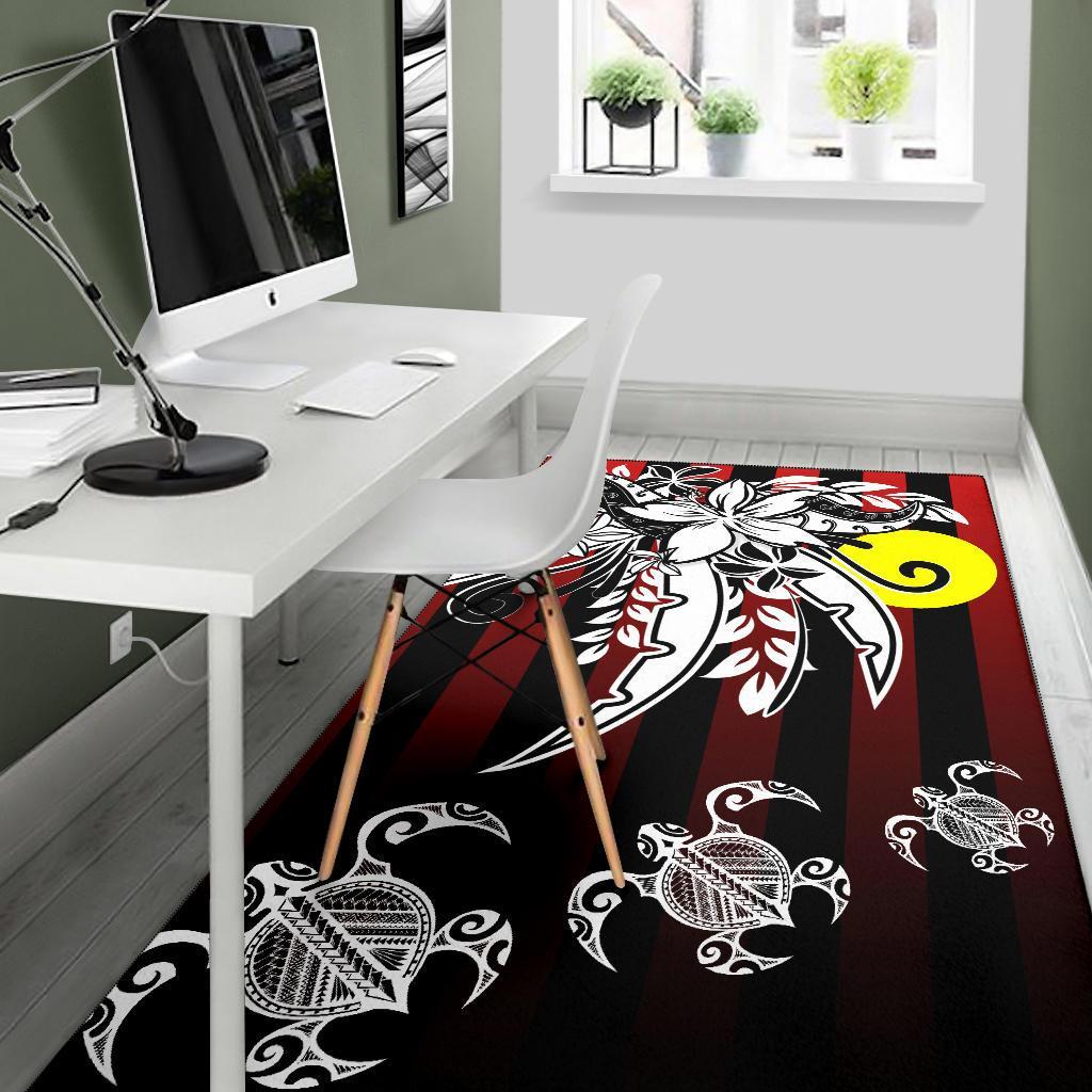 Palau Area Rug - Vertical Stripes Style