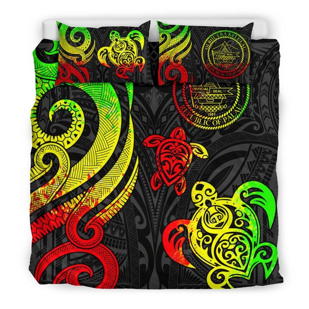 Palau Bedding Set - Reggae Tentacle Turtle