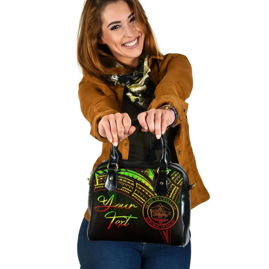 Palau Custom Personalised Shoulder Handbag - Cross Style Reggae Color