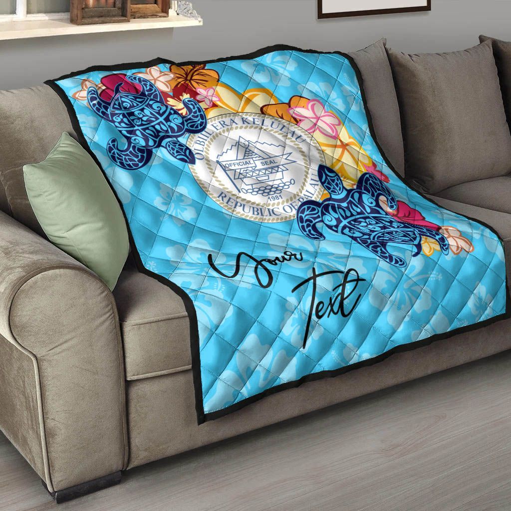 Palau Custom Personalised Premium Quilt - Tropical Style