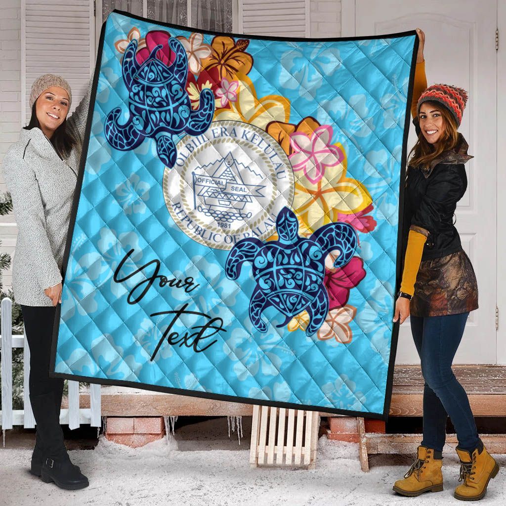 Palau Custom Personalised Premium Quilt - Tropical Style