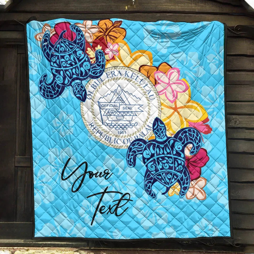 Palau Custom Personalised Premium Quilt - Tropical Style