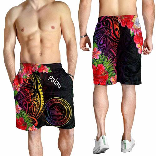 Palau Men Shorts - Tropical Hippie Style