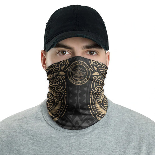 Palau Neck Gaiter - Floral Tattoo Gold
