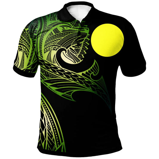 Palau Polo Shirt - Leader Wolf Is You Gradient Color