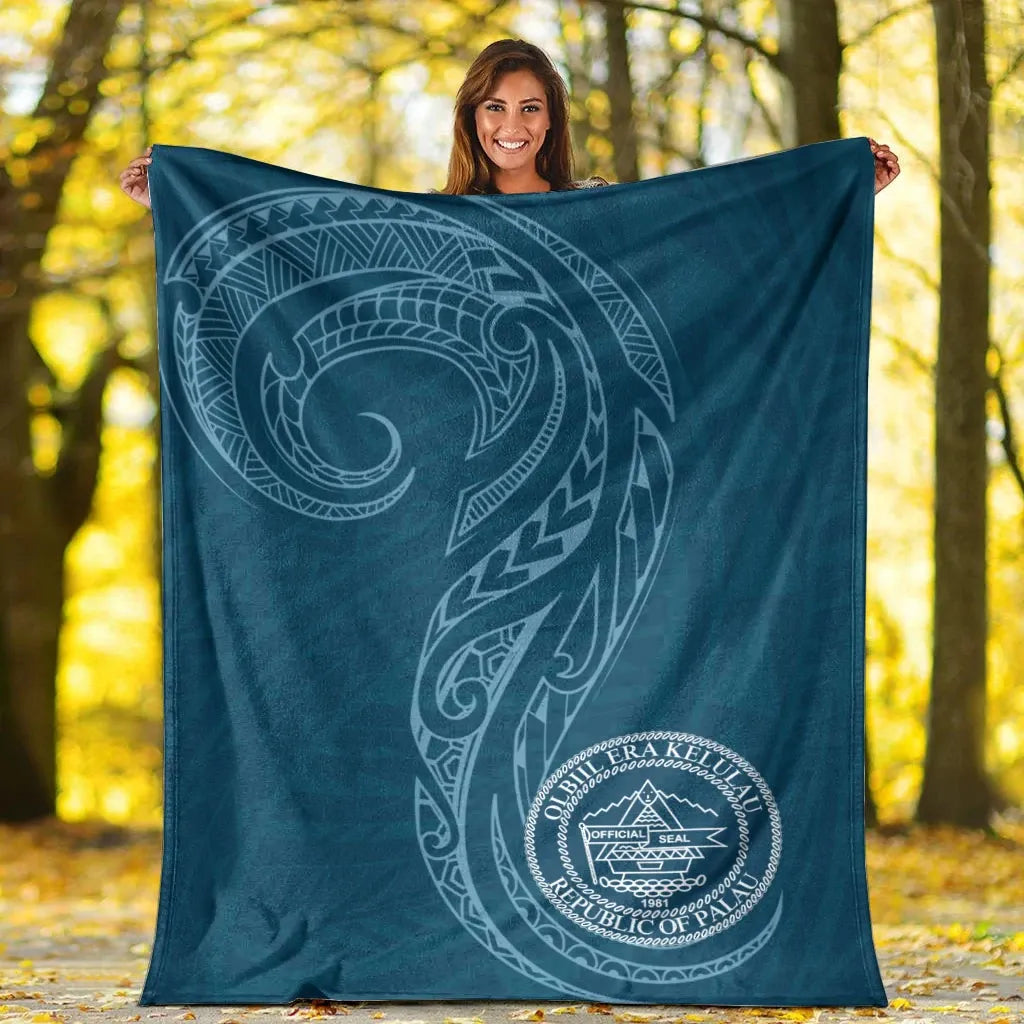 Palau Premium Blanket -  Polynesian Style