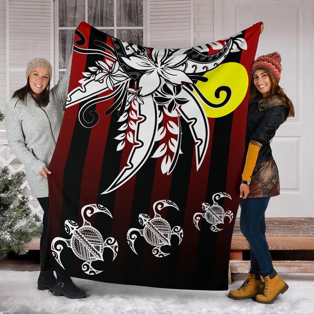Palau Premium Blanket - Vertical Stripes Style