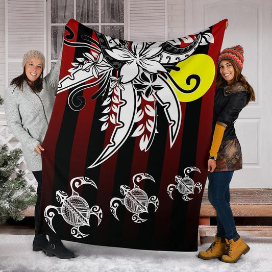 Palau Premium Blanket - Vertical Stripes Style