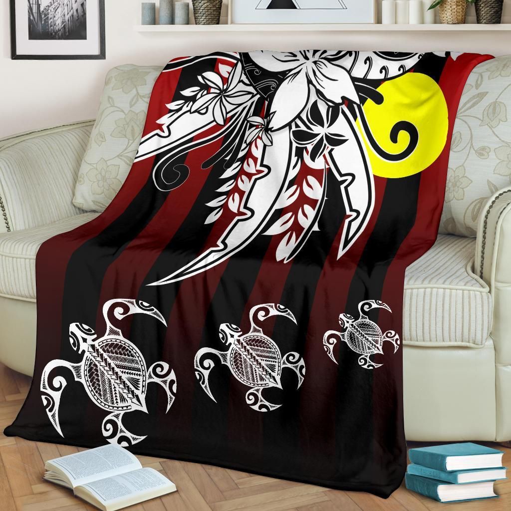 Palau Premium Blanket - Vertical Stripes Style