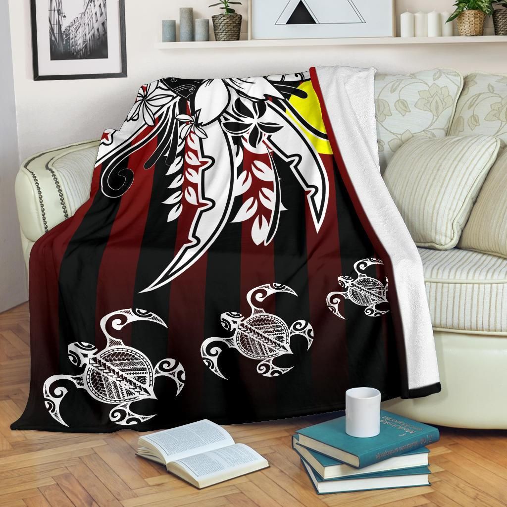 Palau Premium Blanket - Vertical Stripes Style