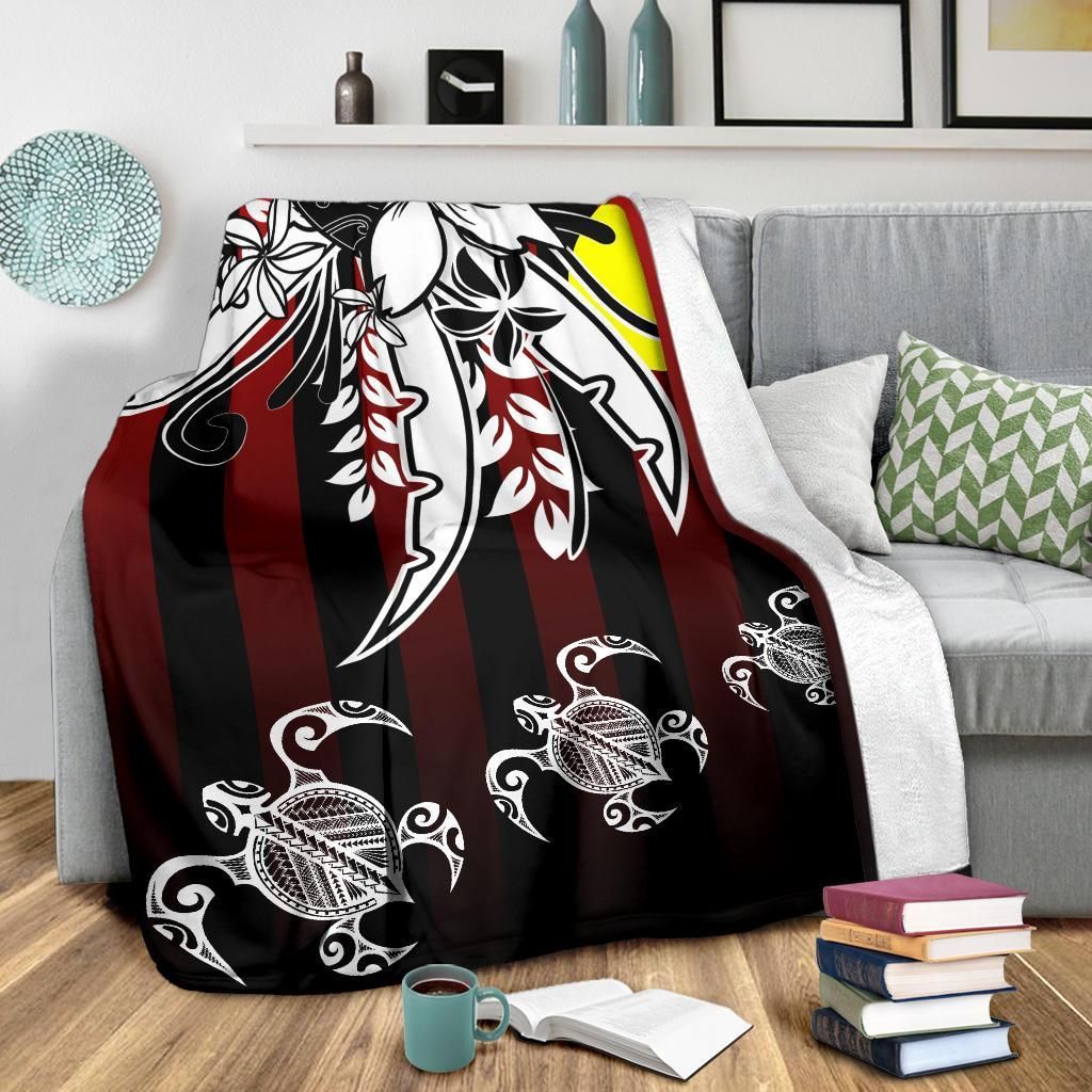 Palau Premium Blanket - Vertical Stripes Style