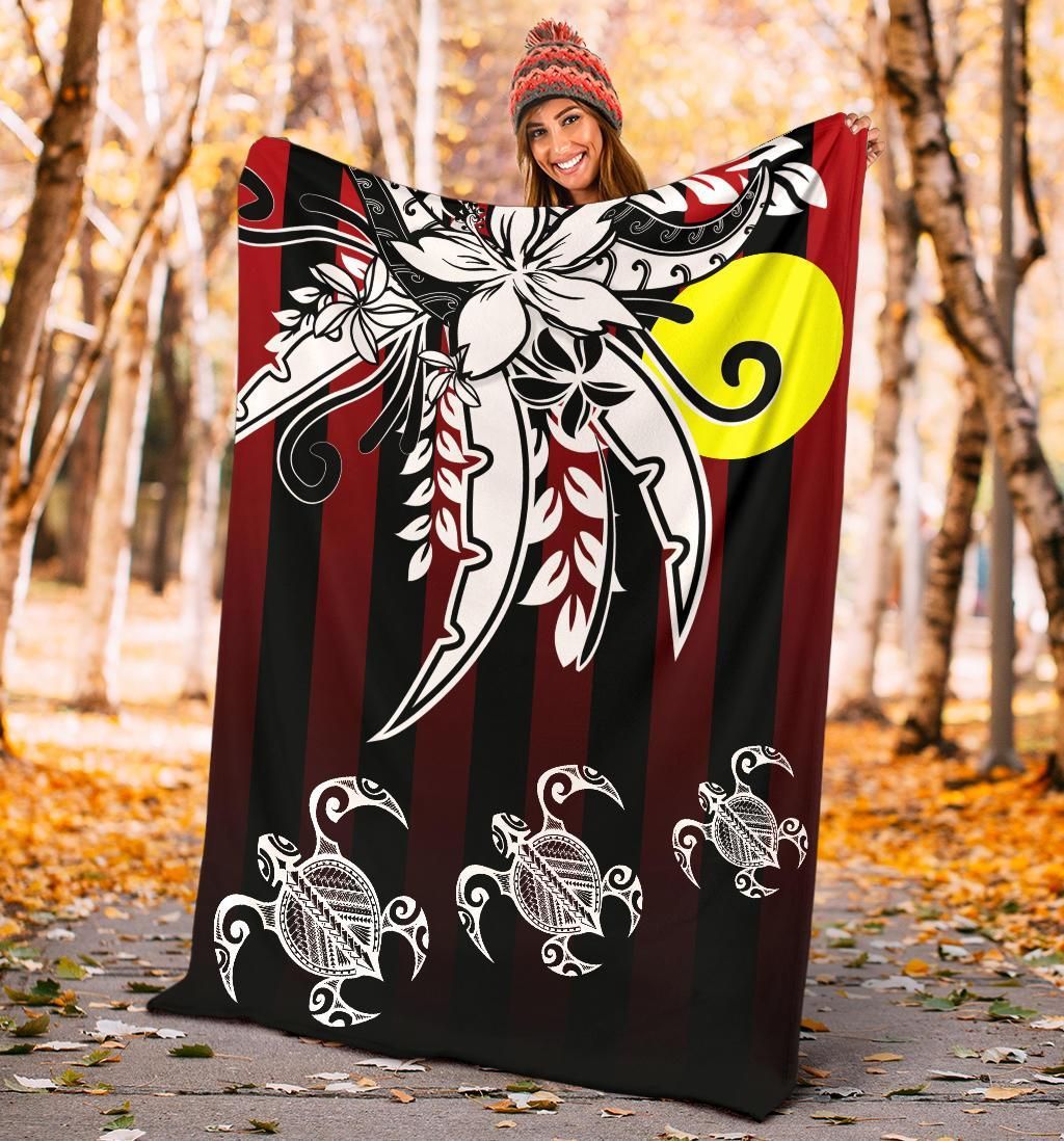Palau Premium Blanket - Vertical Stripes Style