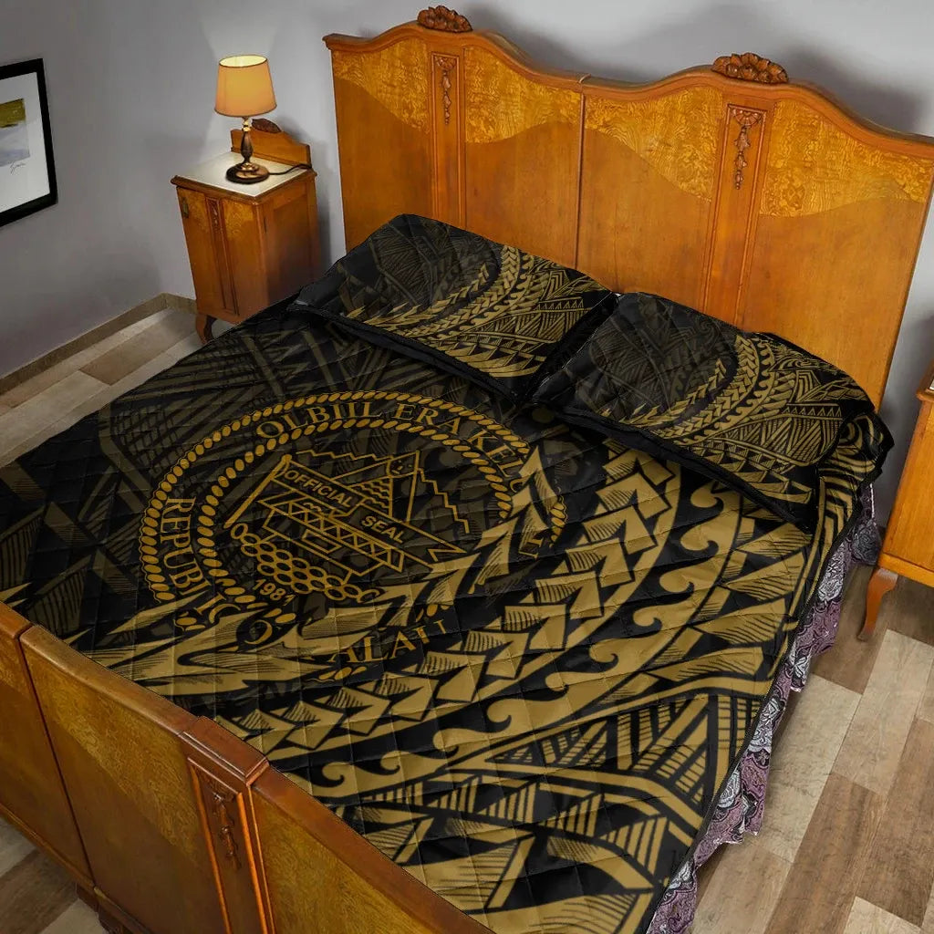 Palau Quilt Bed Set - Wings Style