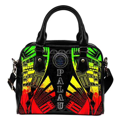 Palau Shoulder Handbag - Polynesian Tattoo Reggae