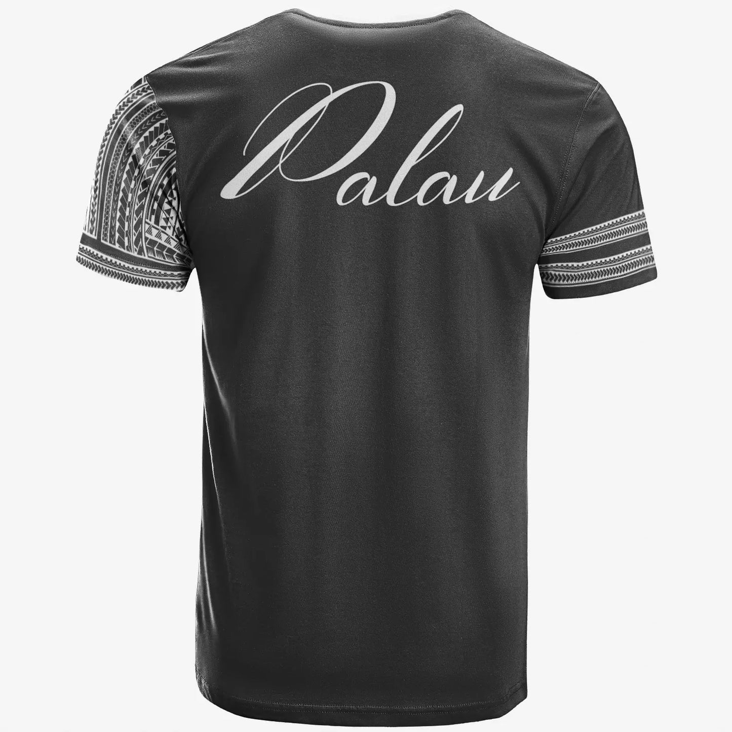 Palau T-Shirt - Grey Color Simple Style