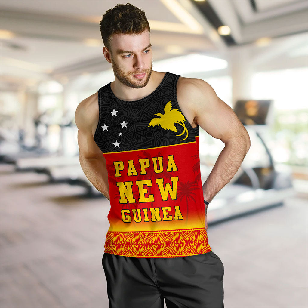 Papua New Guinea Tank Top Tribal Pattern Traditional Culture