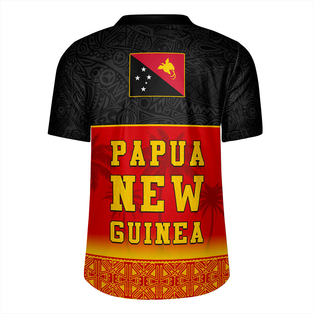 Papua New Guinea Rugby Jersey Tribal Pattern Traditional Culture