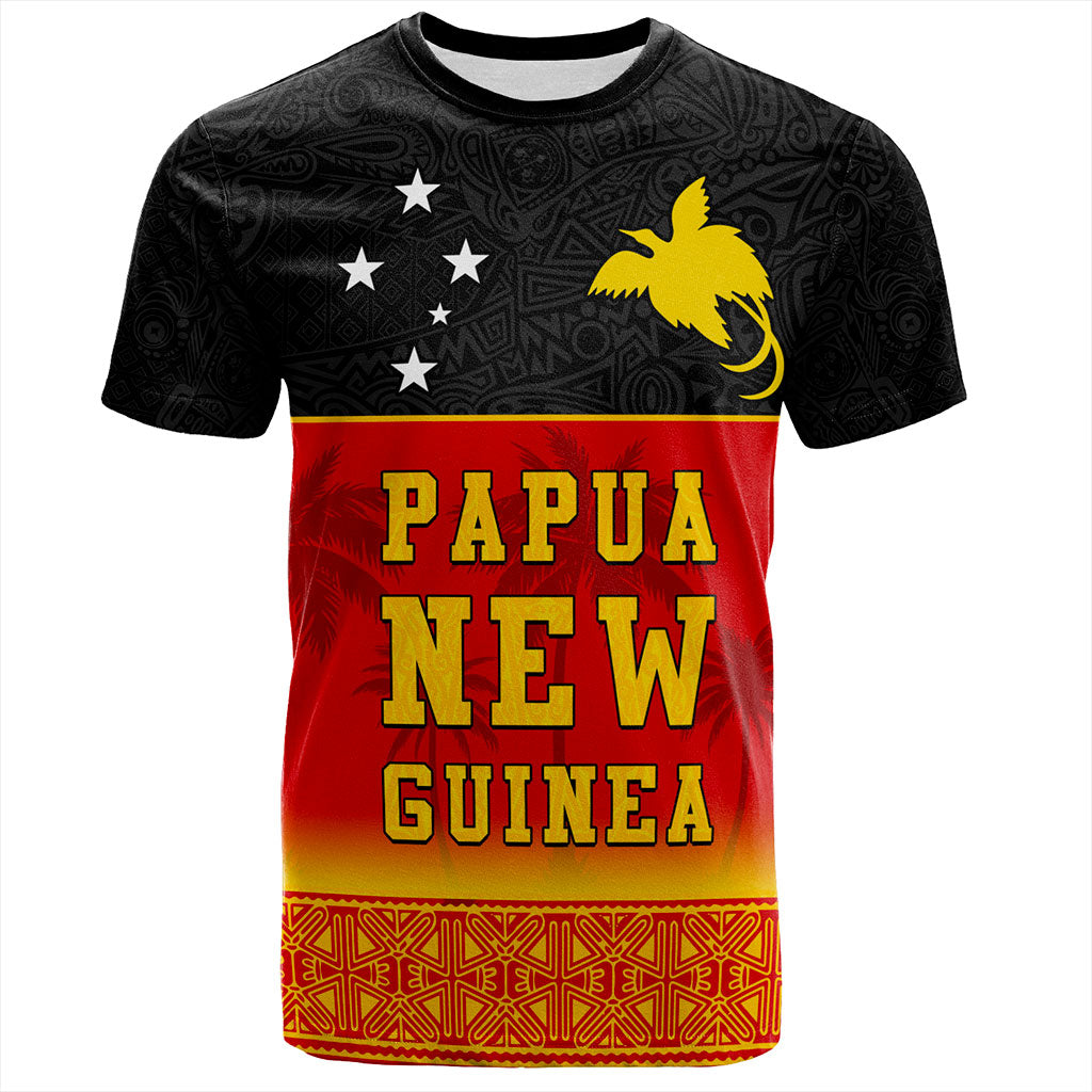 Papua New Guinea T-Shirt Tribal Pattern Traditional Culture