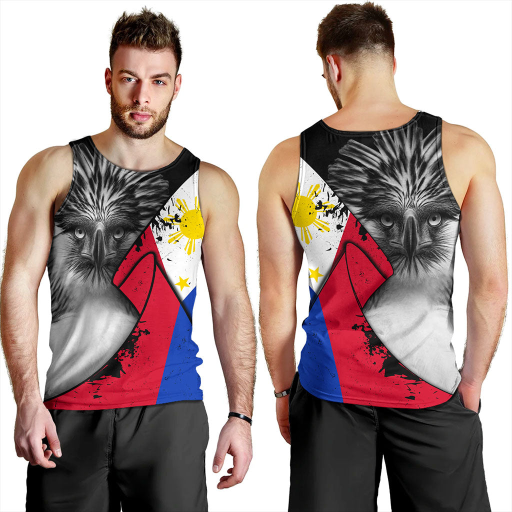 Philippines Filipinos Tank Top Flag Shoul Style