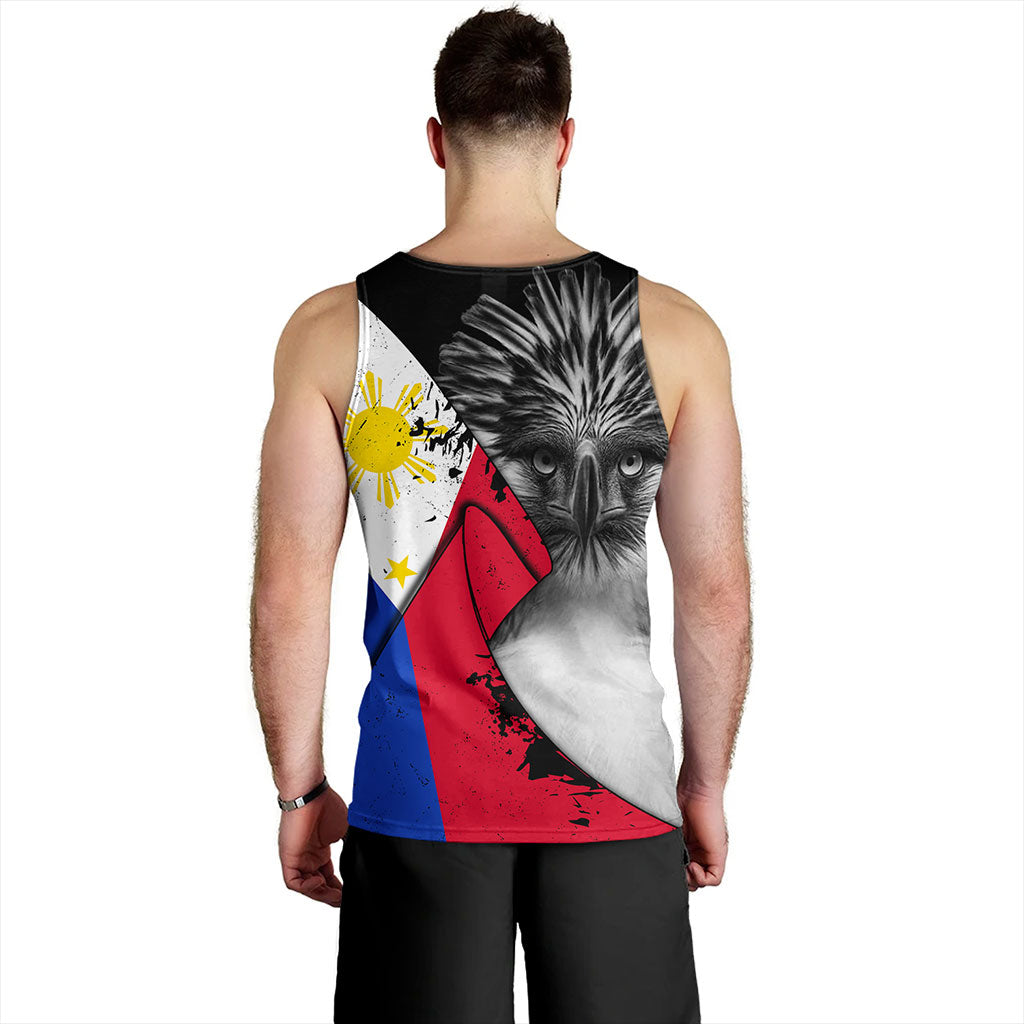 Philippines Filipinos Tank Top Flag Shoul Style