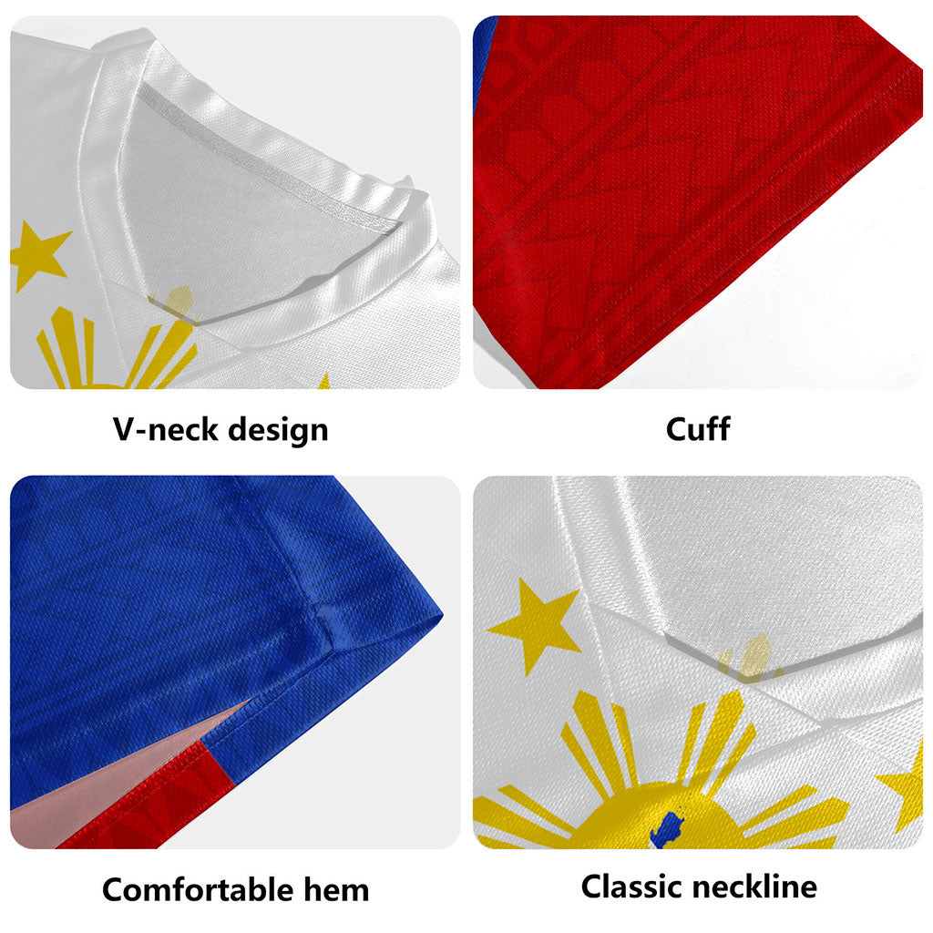 Philippines Filipinos Rugby Jersey Polynesia Tribal Flag