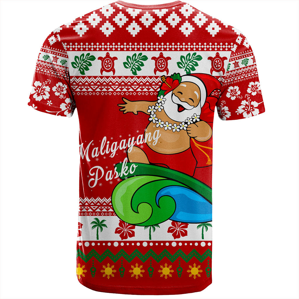 Philippines Filipinos T-Shirt Santa Claus Ho Ho Ho Christmas