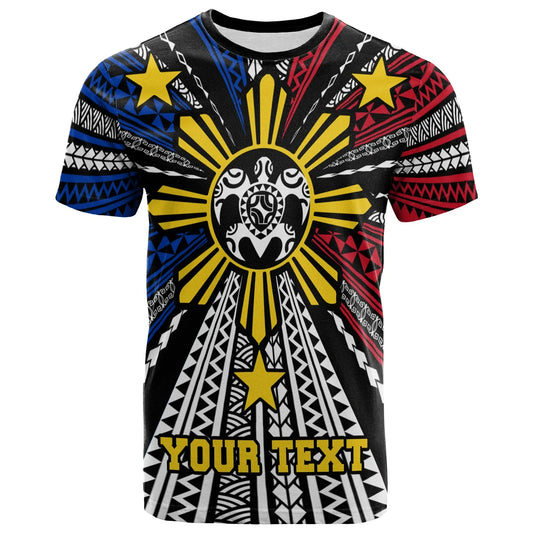 Philippines Custom Personalized T-Shirt - Philippines Turtle Flag
