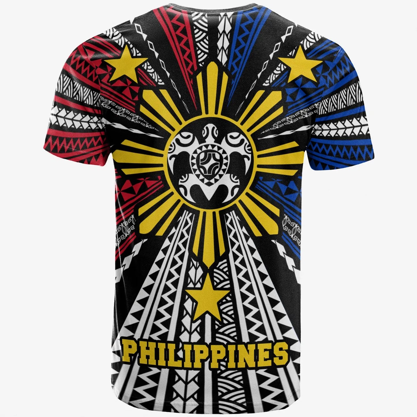 Philippines Custom Personalized T-Shirt - Philippines Turtle Flag