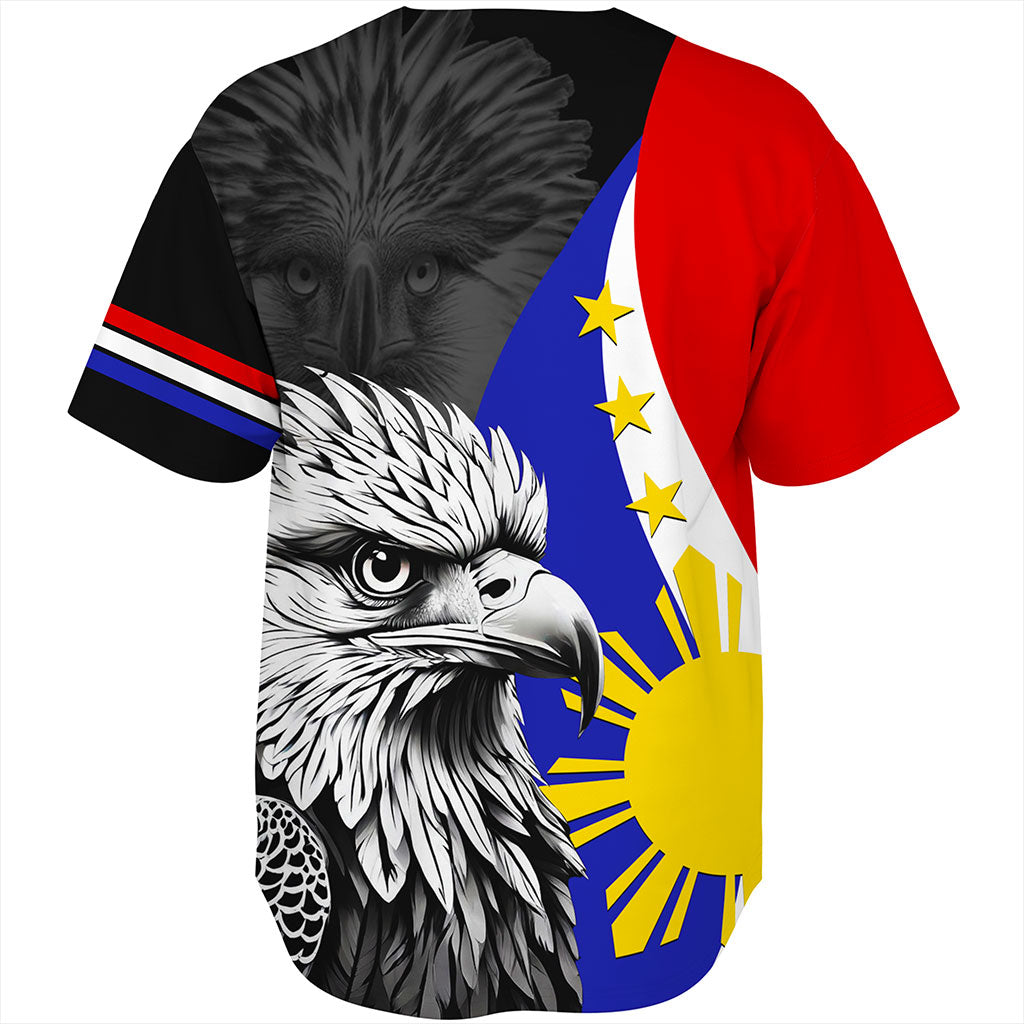 Philippines Filipinos Baseball Shirt Flag Eagles Animal Style