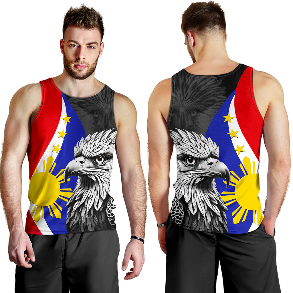 Philippines Filipinos Tank Top Flag Eagles Animal Style