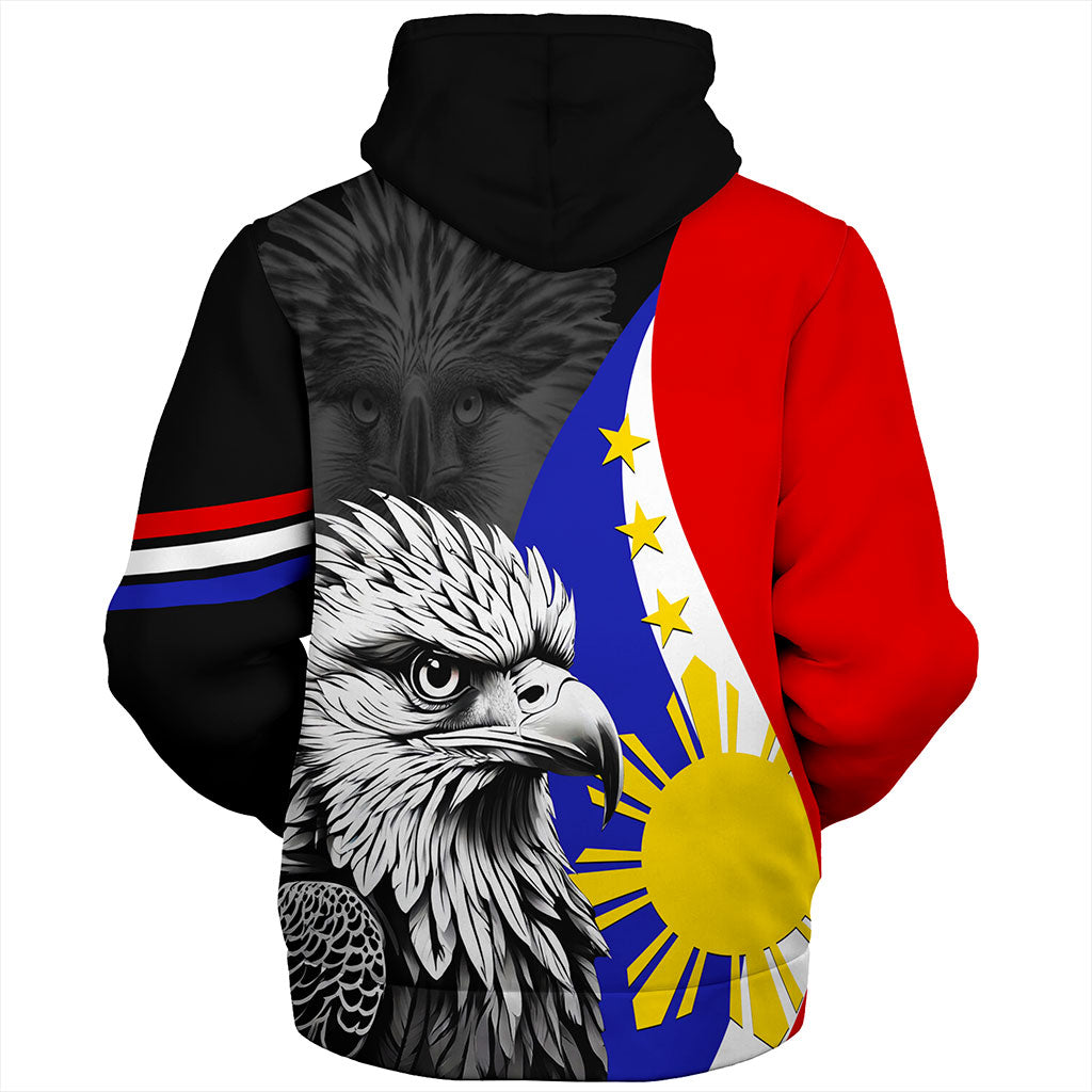 Philippines Filipinos Sherpa Hoodie Flag Eagles Animal Style