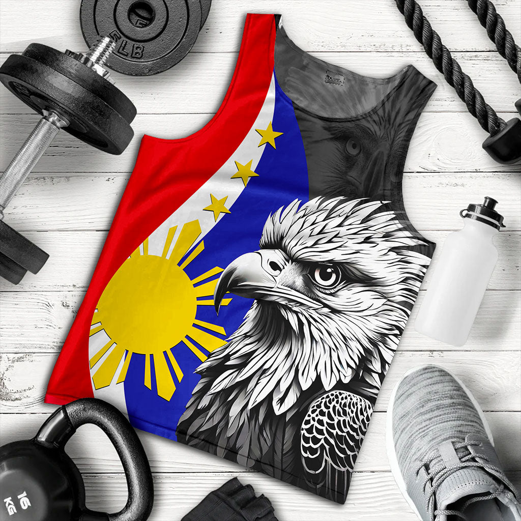 Philippines Filipinos Tank Top Flag Eagles Animal Style