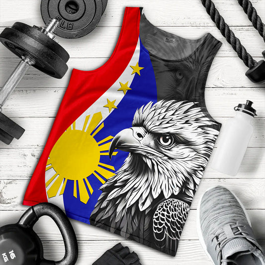 Philippines Filipinos Tank Top Flag Eagles Animal Style