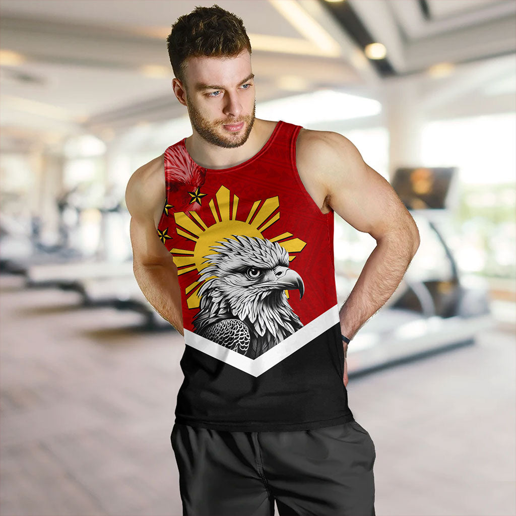 Philippines Filipinos Tank Top Eagles Polynesian Art Dawring