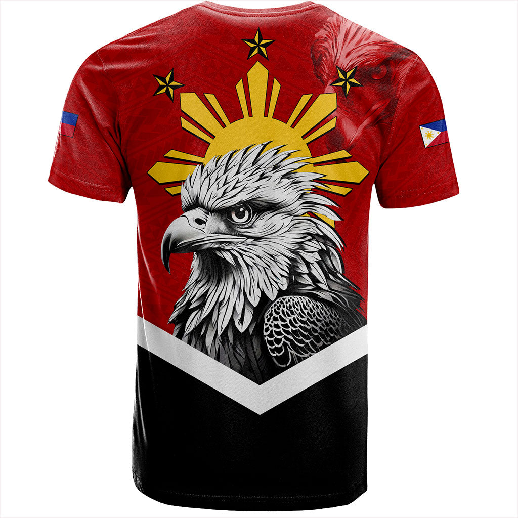 Philippines Filipinos T-Shirt Eagles Polynesian Art Dawring