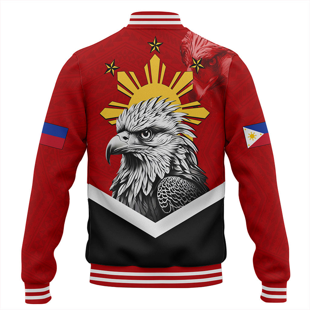 Philippines Filipinos Baseball Jacket Eagles Polynesian Art Dawring