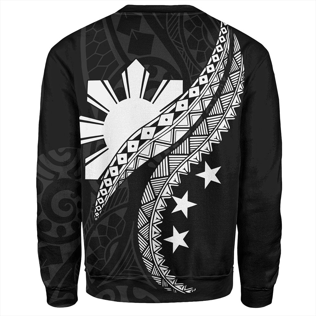 Philippines Filipinos Sweatshirt Filipinos Sun Tattoo Artist