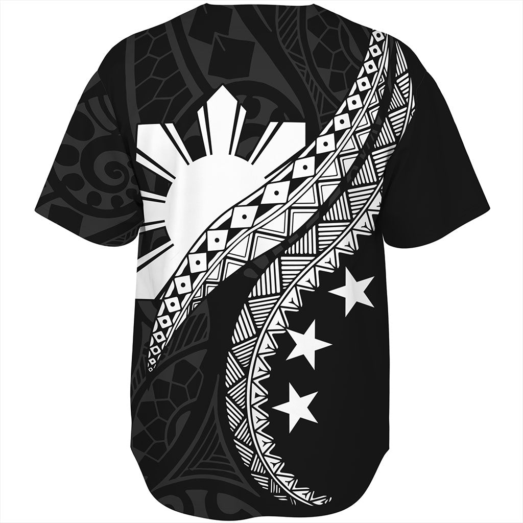 Philippines Filipinos Baseball Shirt Filipinos Sun Tattoo Artist