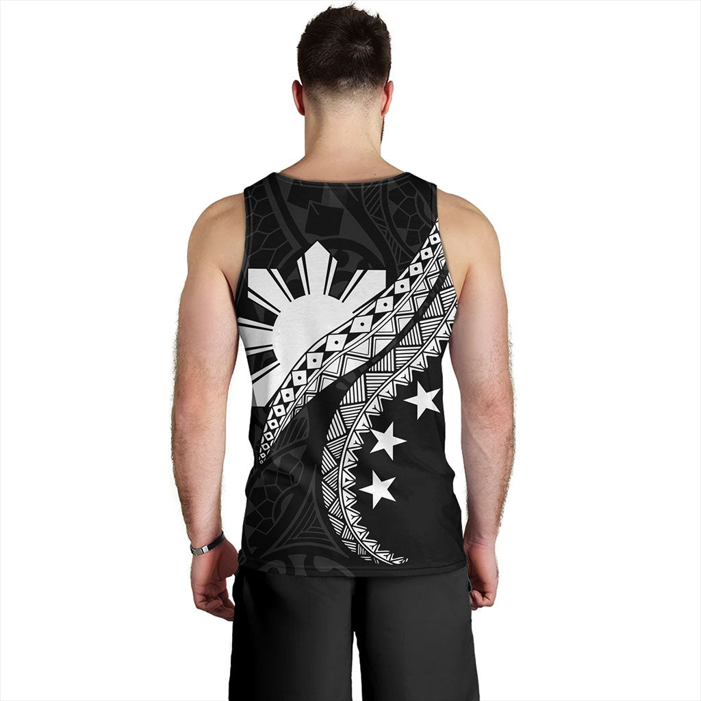 Philippines Filipinos Tank Top Filipinos Sun Tattoo Artist