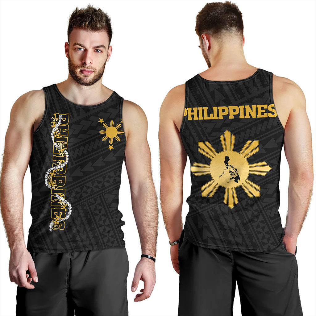 Philippines Filipinos Tank Top Floral Puakenikeni Lei