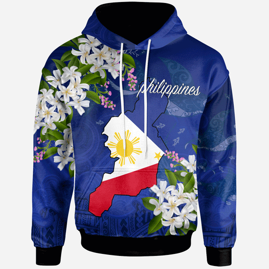 Philippines Hoodie - Filipino With Map