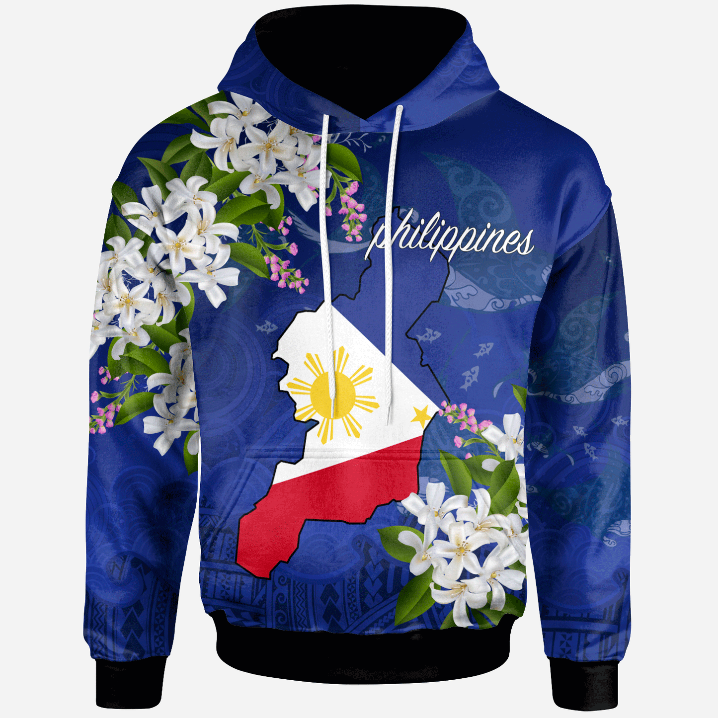 Philippines Hoodie - Filipino With Map